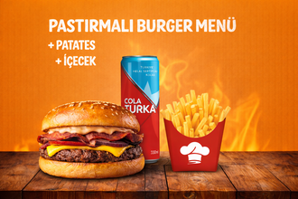 Pastırmalı Burger Menü görseli