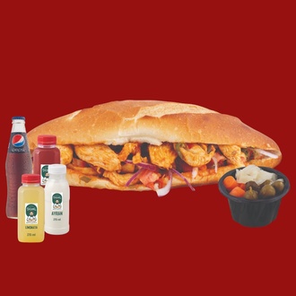 Ekmek Arası Tavuk Menü görseli