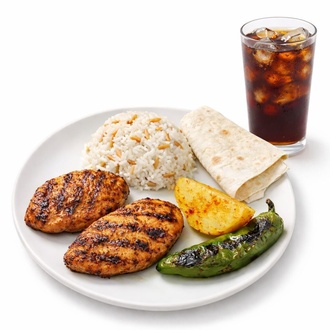 Mangalda Tavuk & Tereyağlı Pirinç Pilavı +Coca Cola (330 Ml) görseli