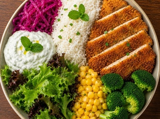 Schnitzel Bowl (150 G) görseli