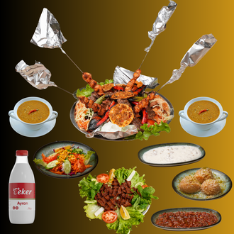 2 Kişilik Özel Karışık Kebap Menü görseli