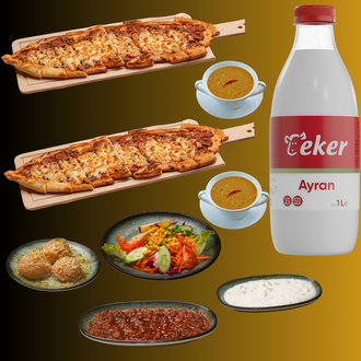 2'Li Kuşbaşı Kaşarlı Menü görseli