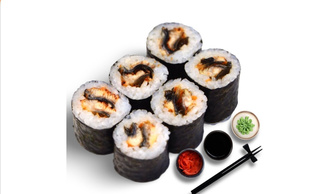 191- Unagi Avokado Maki Roll (6 Pcs.) görseli