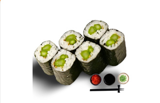 193- Asparagus Maki Roll (6 Pcs.) görseli