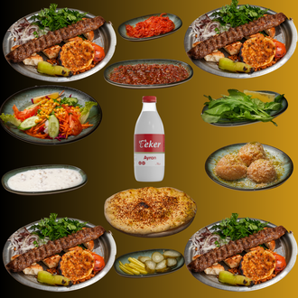 4'Lü Adana Kebap Menü görseli