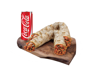 2Li Tavuk Tantuni Dürüm Menü (1 Kola) görseli