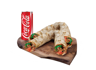 2Li Et Tantuni Dürüm Menü (1 Kola) görseli