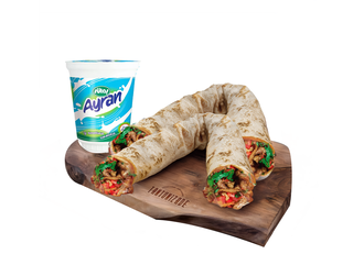 2Li Et Tantuni Dürüm Menü (1 Ayran) görseli
