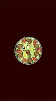 Falafel Salata görseli