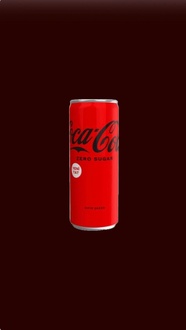 Coca Cola Zero Sugar (330 Ml) görseli