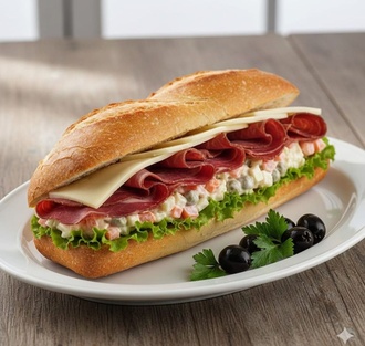 Route 44 Special Sandviç + Coca Cola ( 330 Ml.) görseli