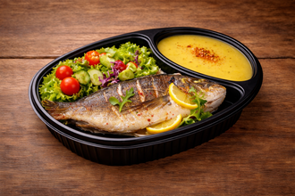 Izgara Çupra (300Gr) & Çorba & Salata görseli