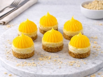 Limonlu Mini Cheesecake görseli