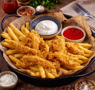 Cajun Baharatlı Piliç Parçaları görseli