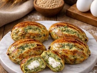 Labne Peynir Ispanaklı Mini Poğaça (250 Gr.) görseli