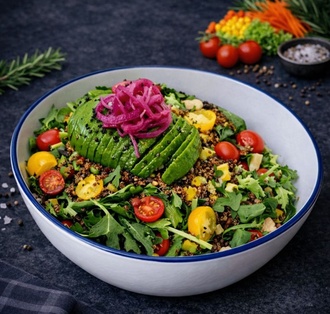 Avokadolu Kinao Salatası görseli