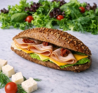 Hindi Fümeli Cheddarlı Sandviç görseli