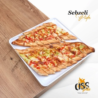 Sebzeli Pide görseli