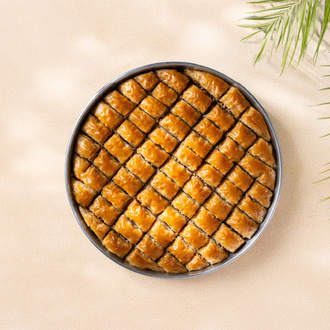 Cevizli Baklava Tepsi (1200 Gr) görseli