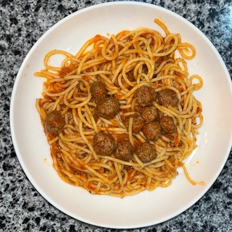 Spagetti Polpettine (Köfteli) görseli