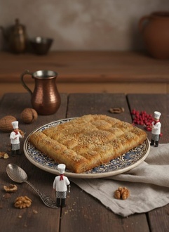 Sütlü Cevizli Kadayıf Dolma (500 Gr) görseli