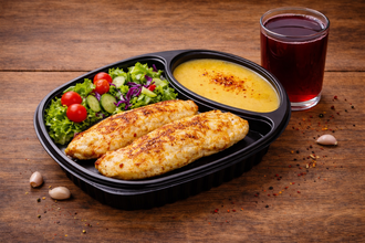 Fileto Panga Balık (300Gr) & Çorba & Salata & Şalgam görseli