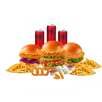Wong's Triple Box Menü (3 Kişilik) görseli