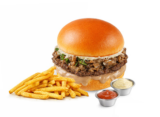 Duxelles Mushroom Burger görseli