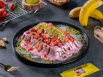 Çilek Festivali Waffle (2 Kişilik) görseli