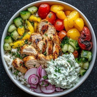 Crispy Chicken Bowl + Coca Cola ( 330 Ml. ) görseli