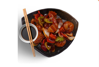 Tatlı Ekşi Soslu Jumbo Karides (7 Pcs.) görseli