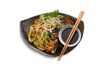 Sebzeli Teriyaki Soslu Udon görseli