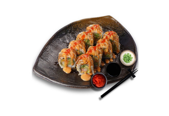 155- Sake Ten Roll (8 Pcs.) görseli