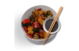 84-Black Bean Soslu Tofu görseli