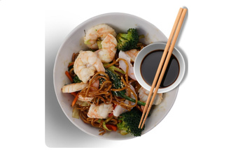 Karidesli Kepekli Erişte görseli