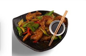 Sichuan Usulü Acılı Jumbo Karides (7 Pcs.) görseli