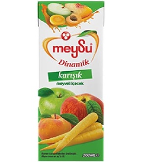 Meysu Karışık Meyve Suyu 200 Ml görseli
