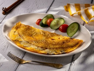 Kaşarlı Mantarlı Omlet görseli