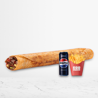 Mega Doy Eqo Dürüm Menü (Et Döner) görseli