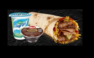 Et Döner Dürüm (100 Gr) & Tatlı & Ayran Menü görseli