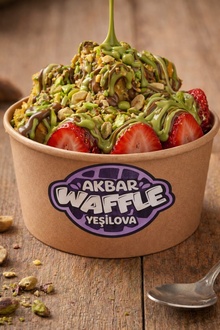 Fıstık Şöleni Kova Waffle görseli