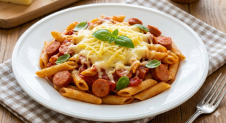 Sosisli Penne görseli