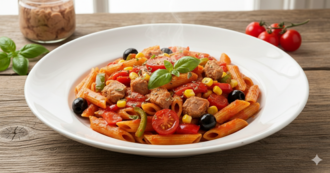 Ton Balıklı Penne görseli