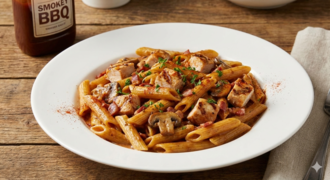 Smokey Bbq Soslu Penne görseli