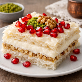 Muhallebili Güllaç görseli