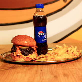 Chili Aioli Smash Burger Pepsi Menü (Acılı) görseli