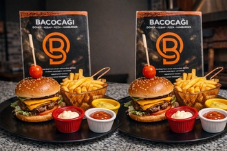 İkili Cheese Burger Menü görseli