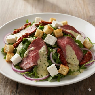 Füme Kaburgalı Salata görseli