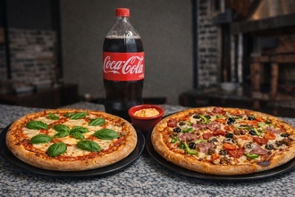 İkili Pizza Menü görseli