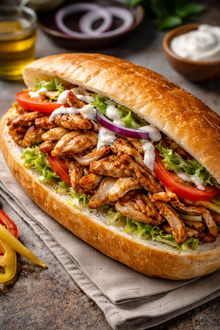Ekmek Arası Tavuk Döner görseli